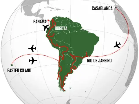 Gdzie leży Argentyna mapa - odkryj jej położenie w Ameryce Południowej