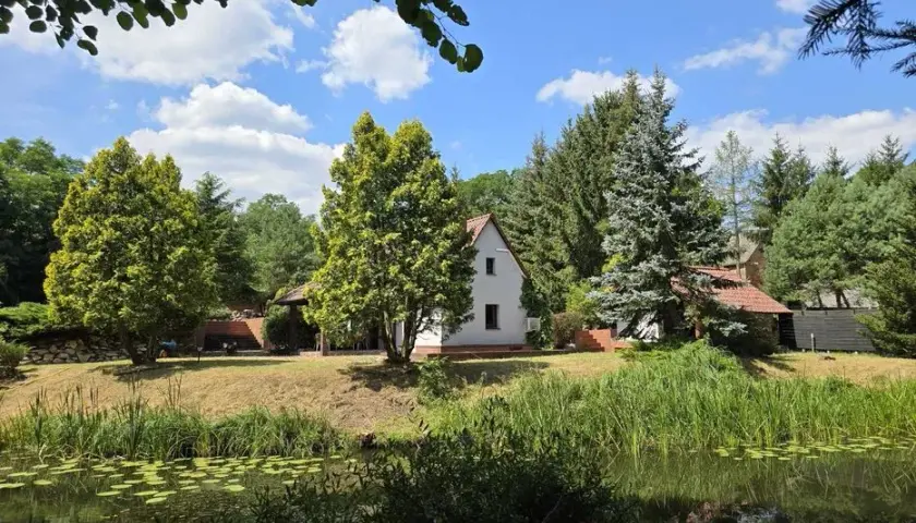 Sprzedam dom nad jeziorem z linią brzegową w Lubuskiem - idealne miejsce na relaks
